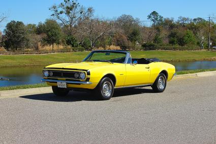 1967 Chevrolet Camaro Convertible Winter Garden FL