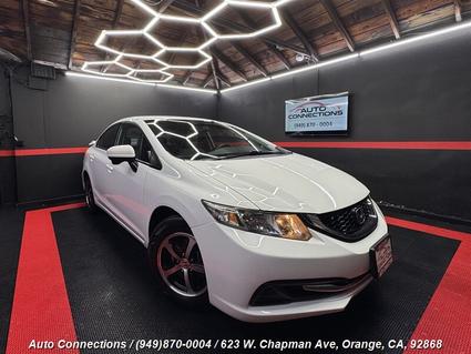 2015 Honda Civic Orange CA