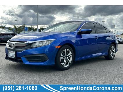 2016 Honda Civic Corona CA