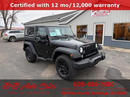 2016 Jeep Wrangler Brookings SD