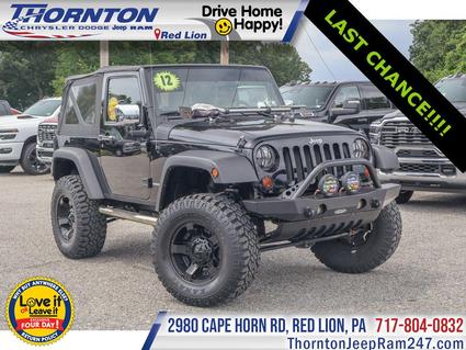 2012 Jeep Wrangler Red Lion PA