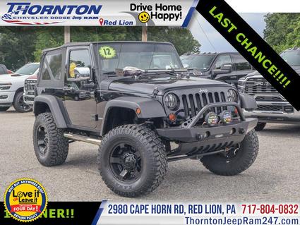 2012 Jeep Wrangler Red Lion PA