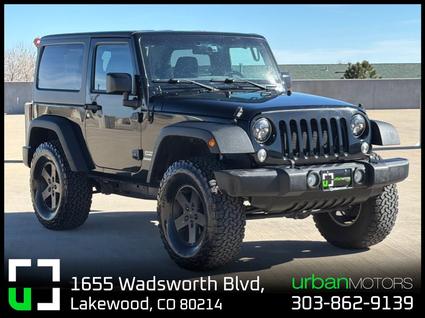 2016 Jeep Wrangler Denver CO