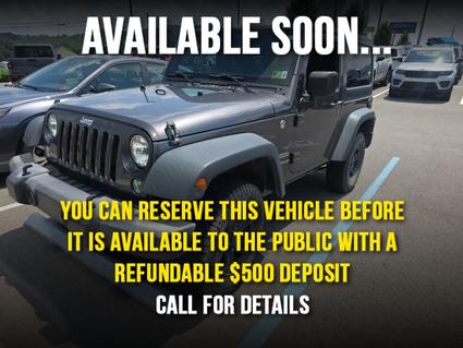 2016 Jeep Wrangler White Hall WV
