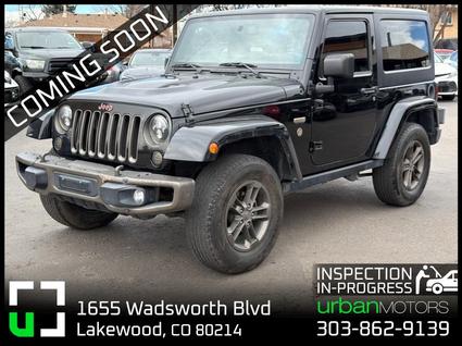 2016 Jeep Wrangler Denver CO
