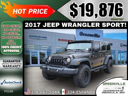 2017 Jeep Wrangler Greenville AL
