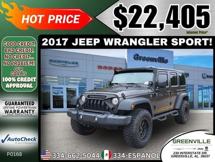 2017 Jeep Wrangler Greenville AL
