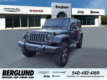 2016 Jeep Wrangler Roanoke VA