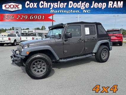 2017 Jeep Wrangler Burlington NC