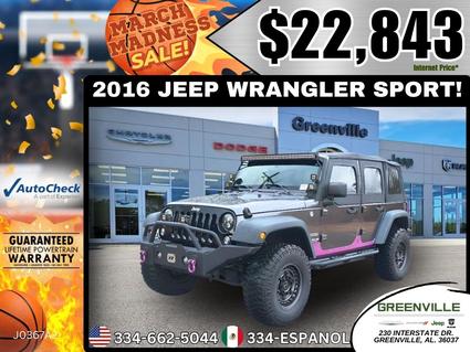 2016 Jeep Wrangler Greenville AL