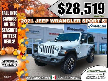 2021 Jeep Wrangler Greenville AL