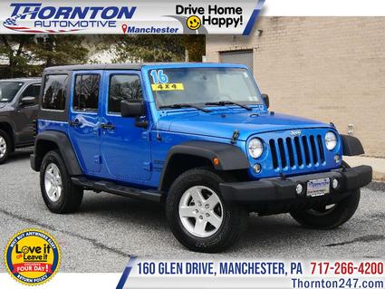 2016 Jeep Wrangler Manchester PA