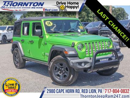2019 Jeep Wrangler Red Lion PA