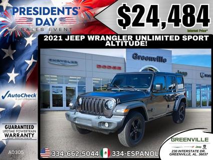 2021 Jeep Wrangler Greenville AL