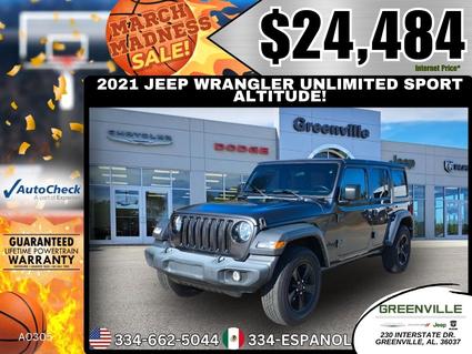 2021 Jeep Wrangler Greenville AL
