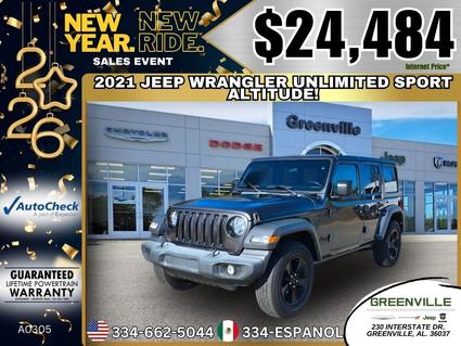 2021 Jeep Wrangler Greenville AL