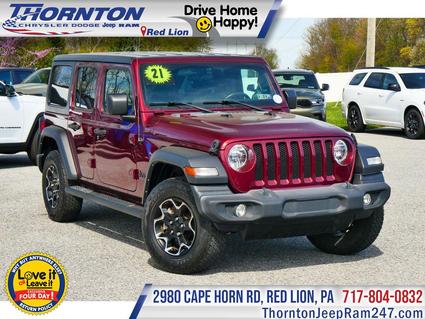 2021 Jeep Wrangler Red Lion PA