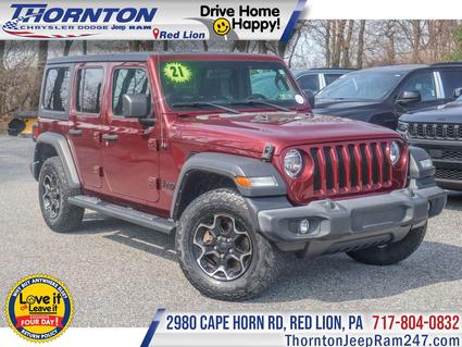 2021 Jeep Wrangler Red Lion PA