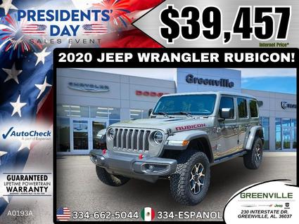 2020 Jeep Wrangler Greenville AL