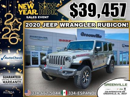 2020 Jeep Wrangler Greenville AL