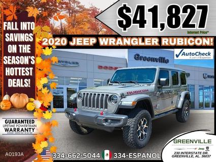 2020 Jeep Wrangler Greenville AL