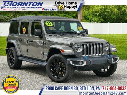2022 Jeep Wrangler 4xe Red Lion PA