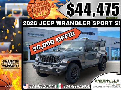 2026 Jeep Wrangler Greenville AL