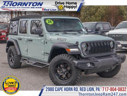 2024 Jeep Wrangler Red Lion PA
