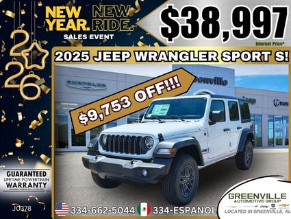 2025 Jeep Wrangler Greenville AL