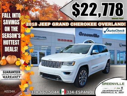 2018 Jeep Grand Cherokee Greenville AL