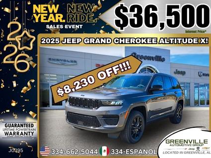 2025 Jeep Grand Cherokee Greenville AL