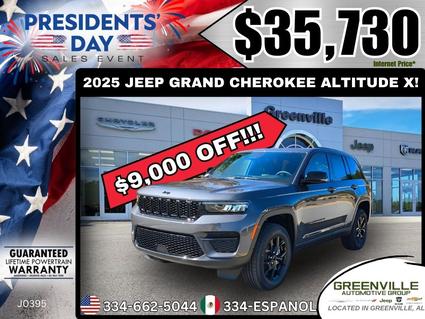 2025 Jeep Grand Cherokee Greenville AL