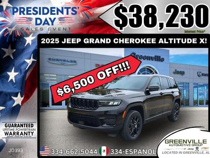 2025 Jeep Grand Cherokee Greenville AL