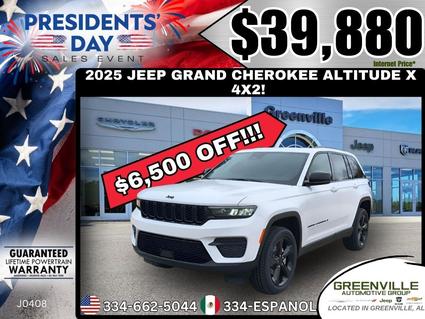 2025 Jeep Grand Cherokee Greenville AL