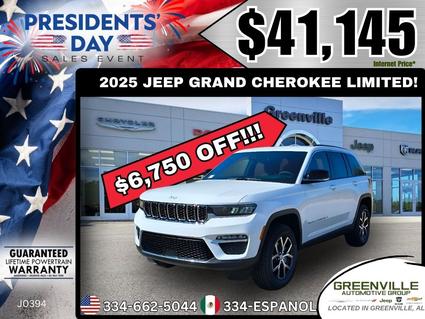 2025 Jeep Grand Cherokee Greenville AL