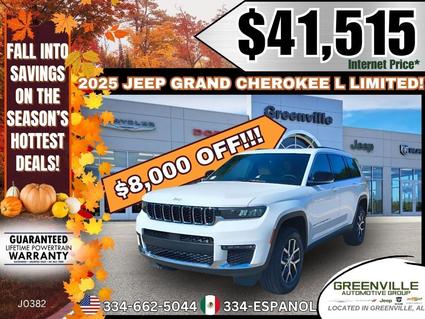 2025 Jeep Grand Cherokee L Greenville AL