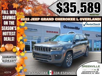 2022 Jeep Grand Cherokee L Greenville AL