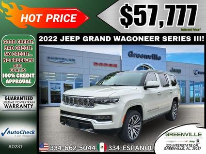 2022 Jeep Grand Wagoneer Greenville AL