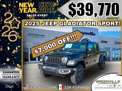 2025 Jeep Gladiator Greenville AL