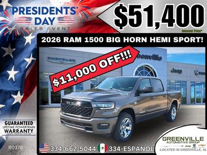 2026 Ram 1500 Greenville AL