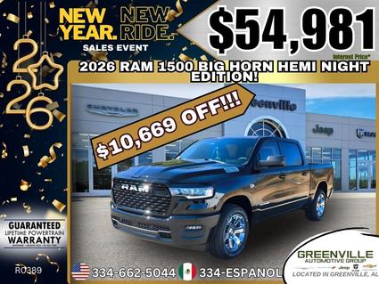 2026 Ram 1500 Greenville AL