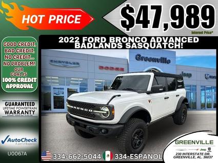 2022 Ford Bronco Greenville AL