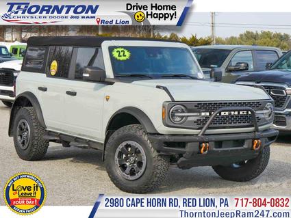 2022 Ford Bronco Red Lion PA