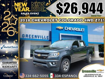 2018 Chevrolet Colorado Greenville AL