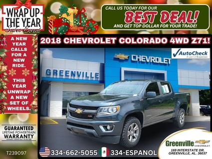 2018 Chevrolet Colorado Greenville AL