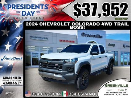 2024 Chevrolet Colorado Greenville AL