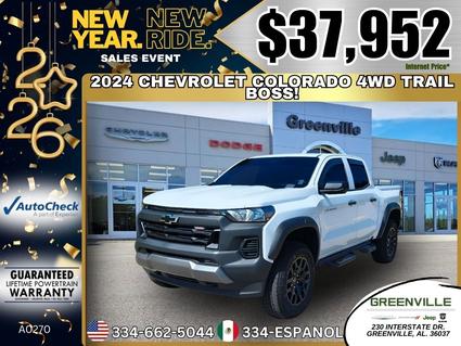 2024 Chevrolet Colorado Greenville AL