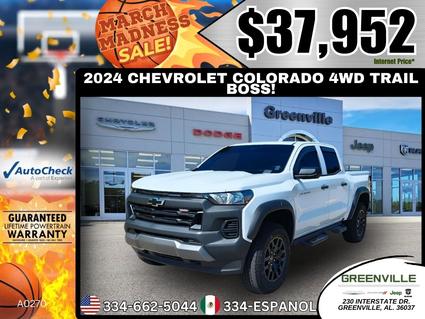 2024 Chevrolet Colorado Greenville AL