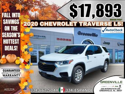 2020 Chevrolet Traverse Greenville AL