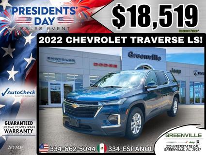 2022 Chevrolet Traverse Greenville AL